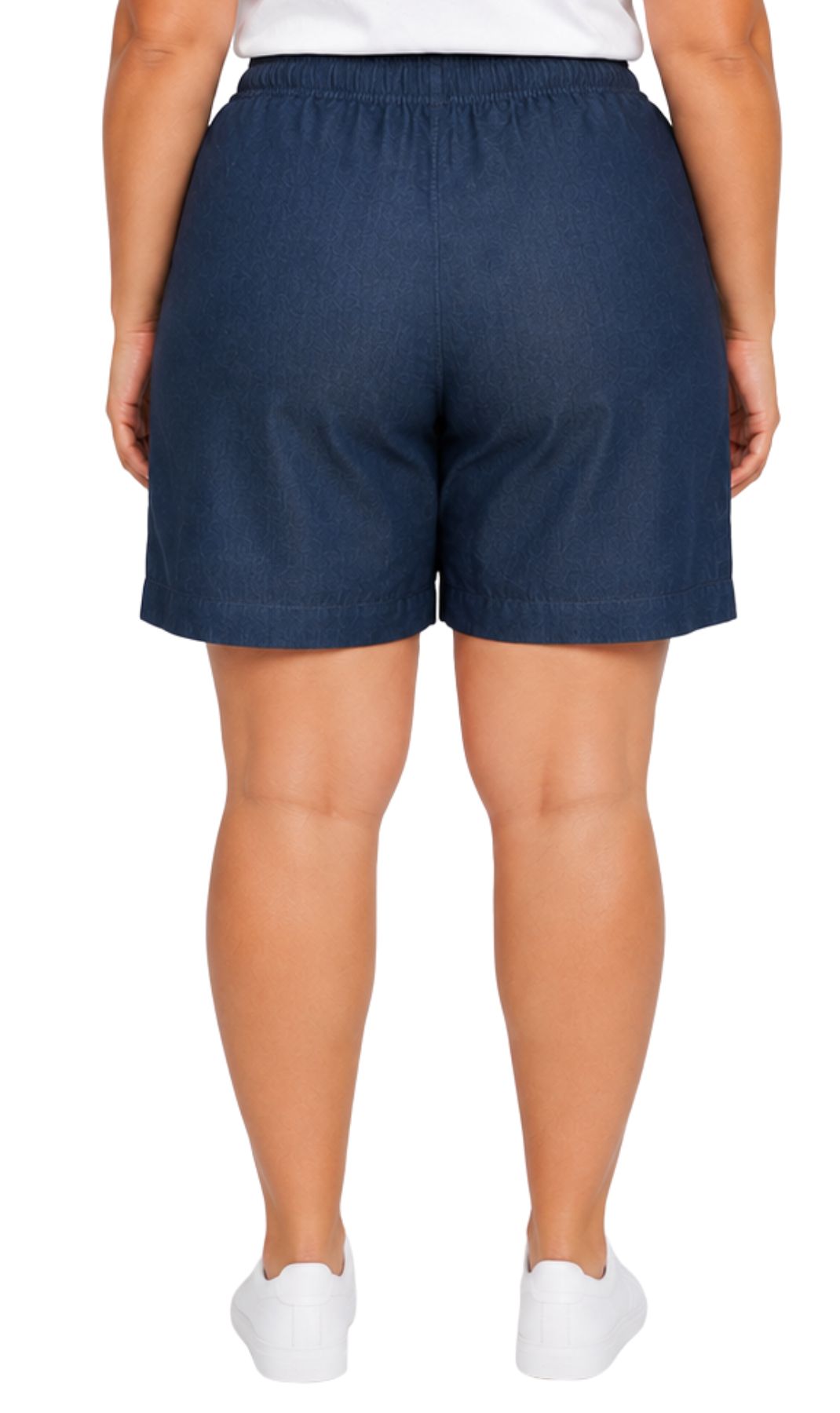 Women's Pull-On Denim & Twill Shorts, Stretch Waist