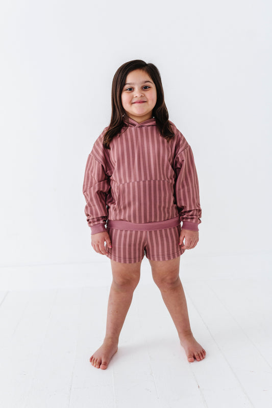 Mesa Stripe Hooded Sweatshirt