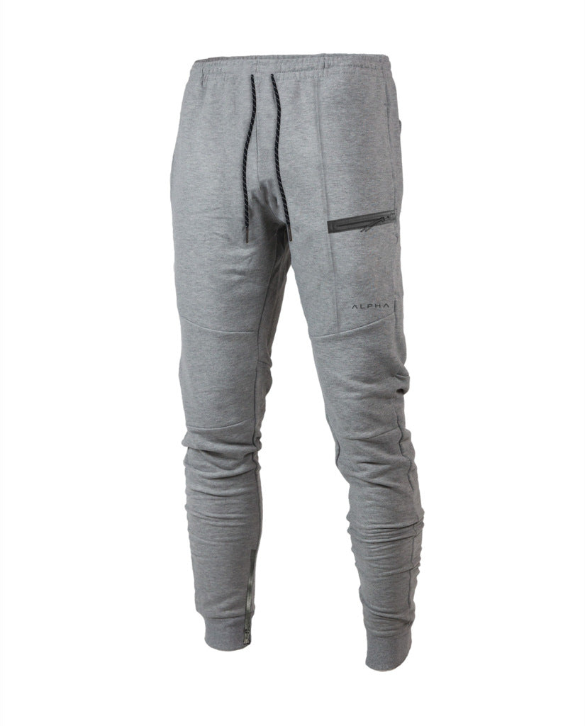 Men's Cotton Joggers with Drawstring Waist