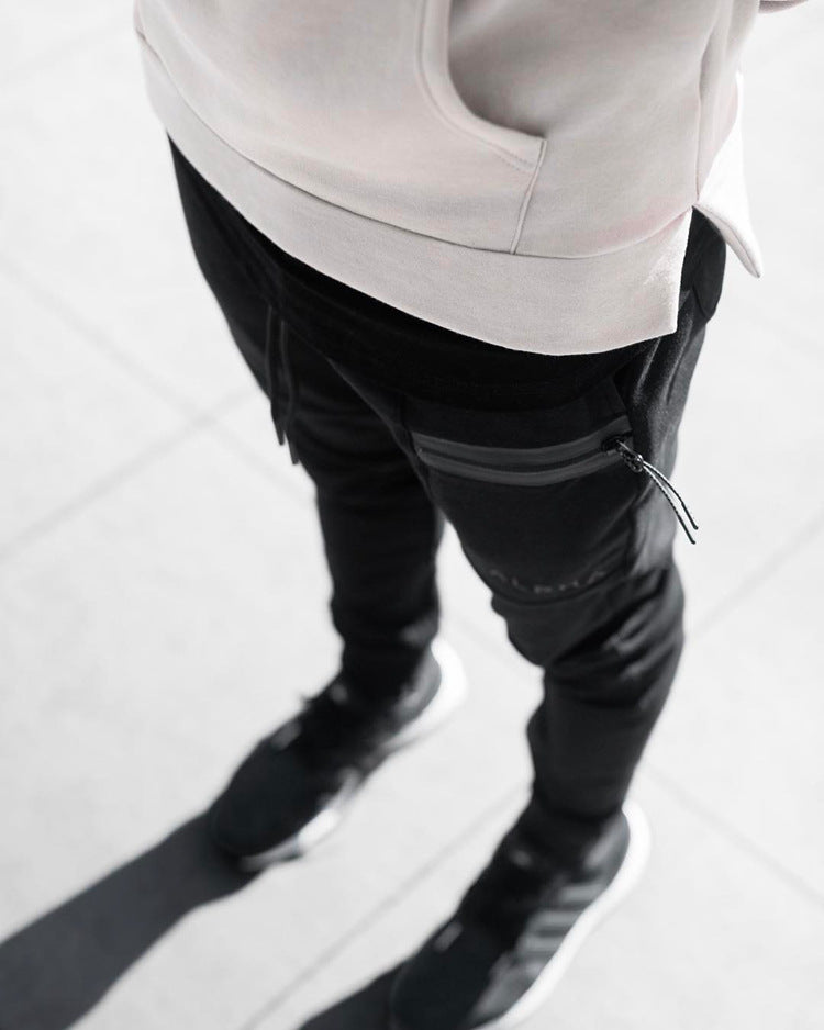 Men's Cotton Joggers with Drawstring Waist