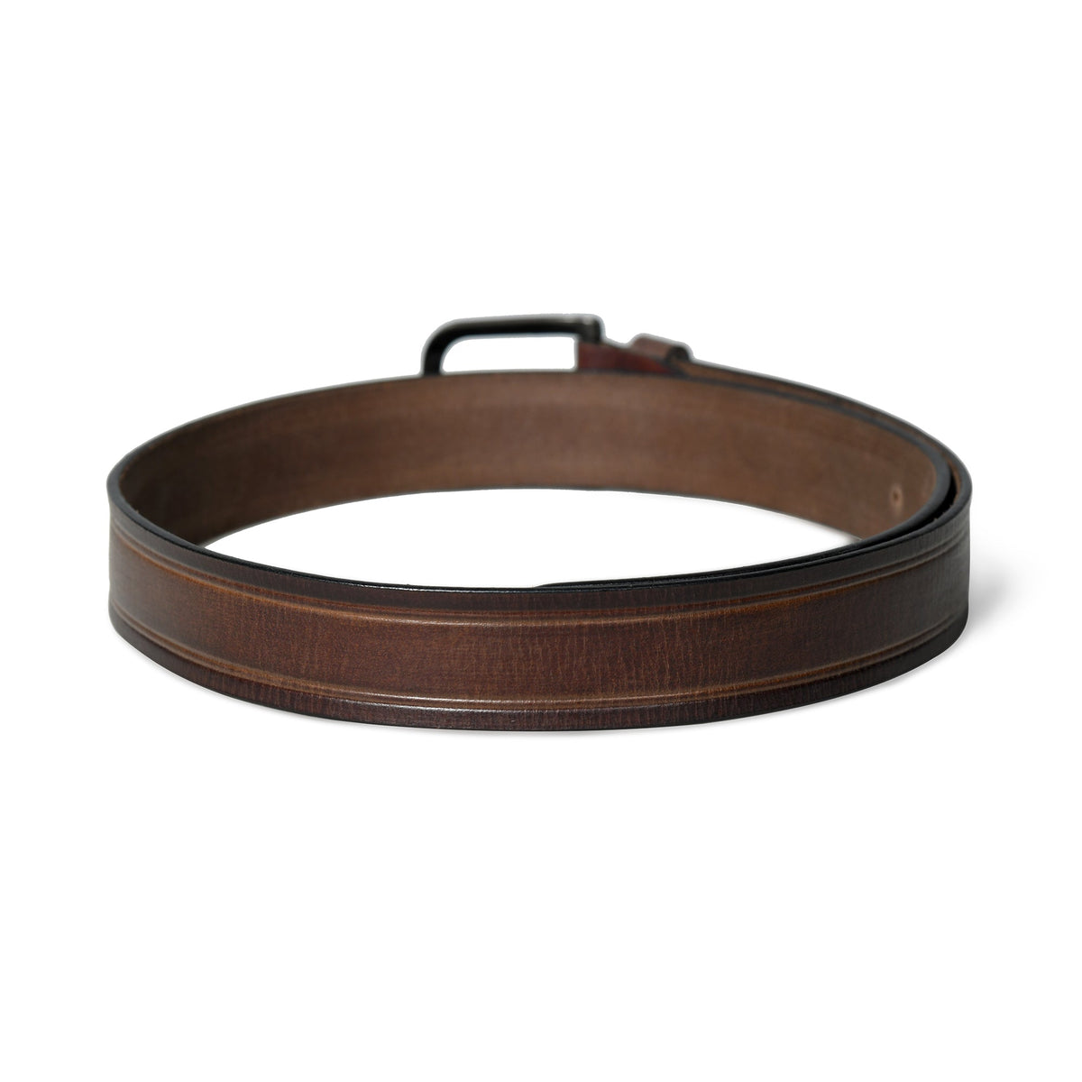 Brown Full-Grain Leather Belt