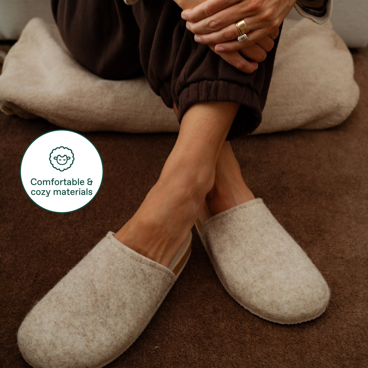 Cork Footbed House Shoes