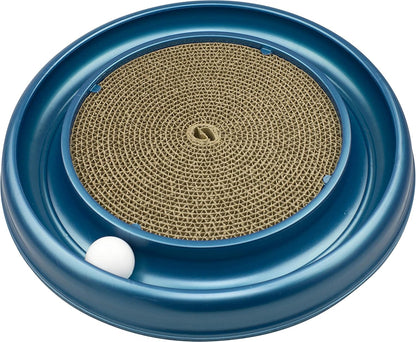 Turbo Cat Scratcher with Grooming Arch Combo