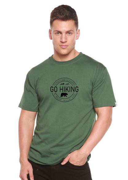Go Hiking Men's Bamboo Graphic Tee