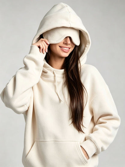 Women's Fleece-Lined Pullover Hoodie