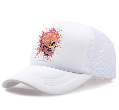 Men's Skull Baseball Cap – 6 Colors