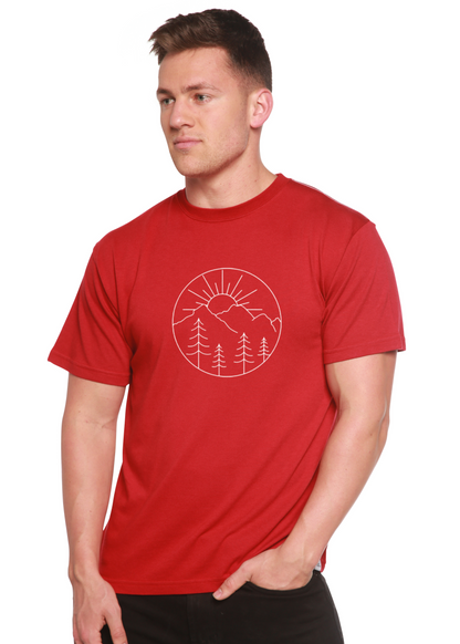 Nature Lover Hike Bamboo-Cotton Graphic Tee
