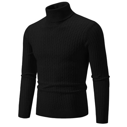Men's Twist-Knit Pullover Sweater