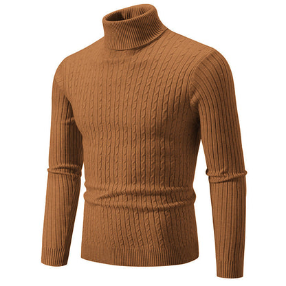 Men's Twist-Knit Pullover Sweater