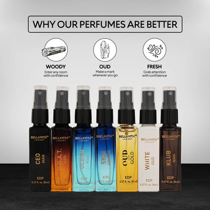 Men's Mini Cologne Discovery Set, 7 x 8ml