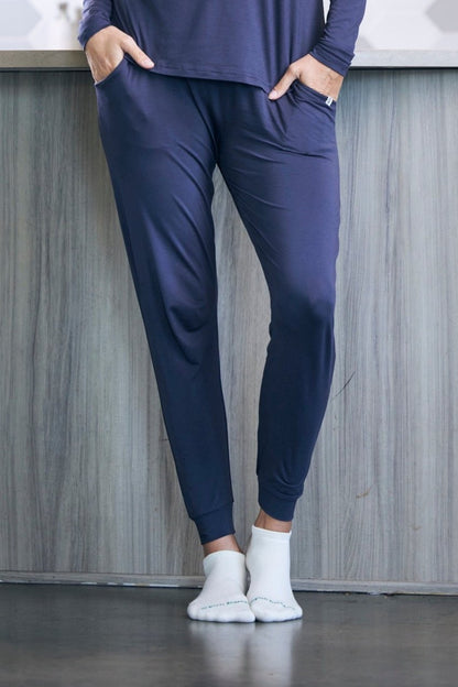 Women's Bamboo Lounge Set – Long Sleeve Tee & Joggers