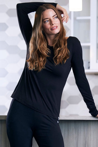 Bamboo Lounge Long Sleeve Tee