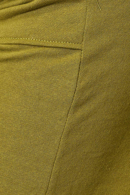 Women's Drawstring Jogger Sweatpants with Cargo Pockets, Moss