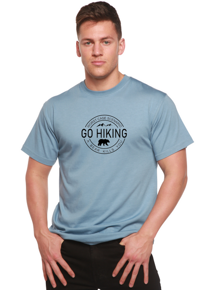 Go Hiking Men's Bamboo Graphic Tee