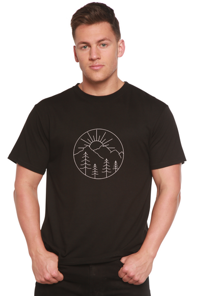 Nature Lover Hike Bamboo-Cotton Graphic Tee