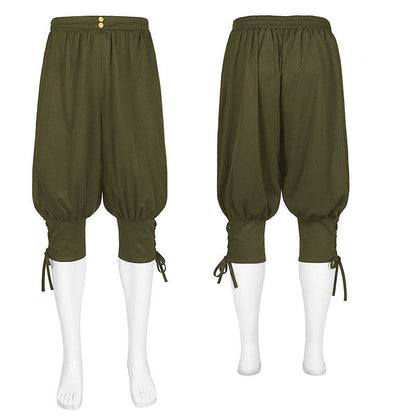 Men's Ankle-Strap Casual Trousers