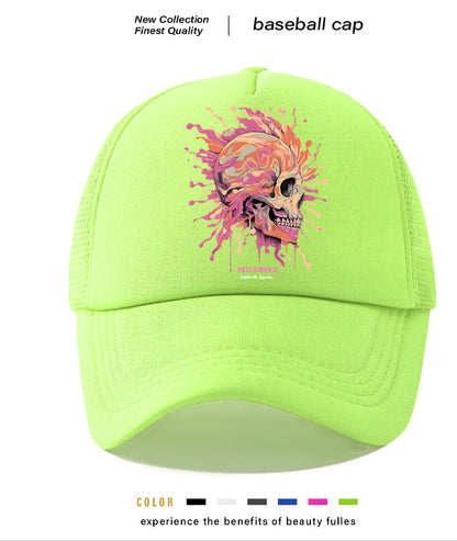 Men's Skull Baseball Cap – 6 Colors