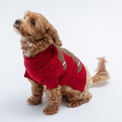 Holiday Pet Sweater – Santa, Gingerbread or Snowman