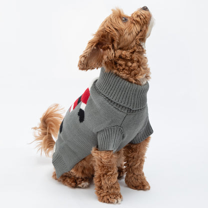Holiday Pet Sweater – Santa, Gingerbread or Snowman