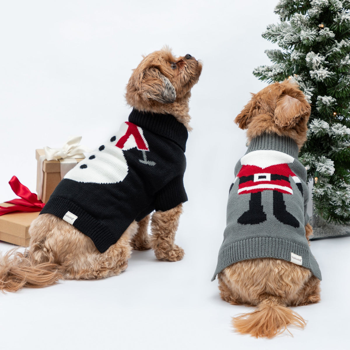 Holiday Pet Sweater – Santa, Gingerbread or Snowman