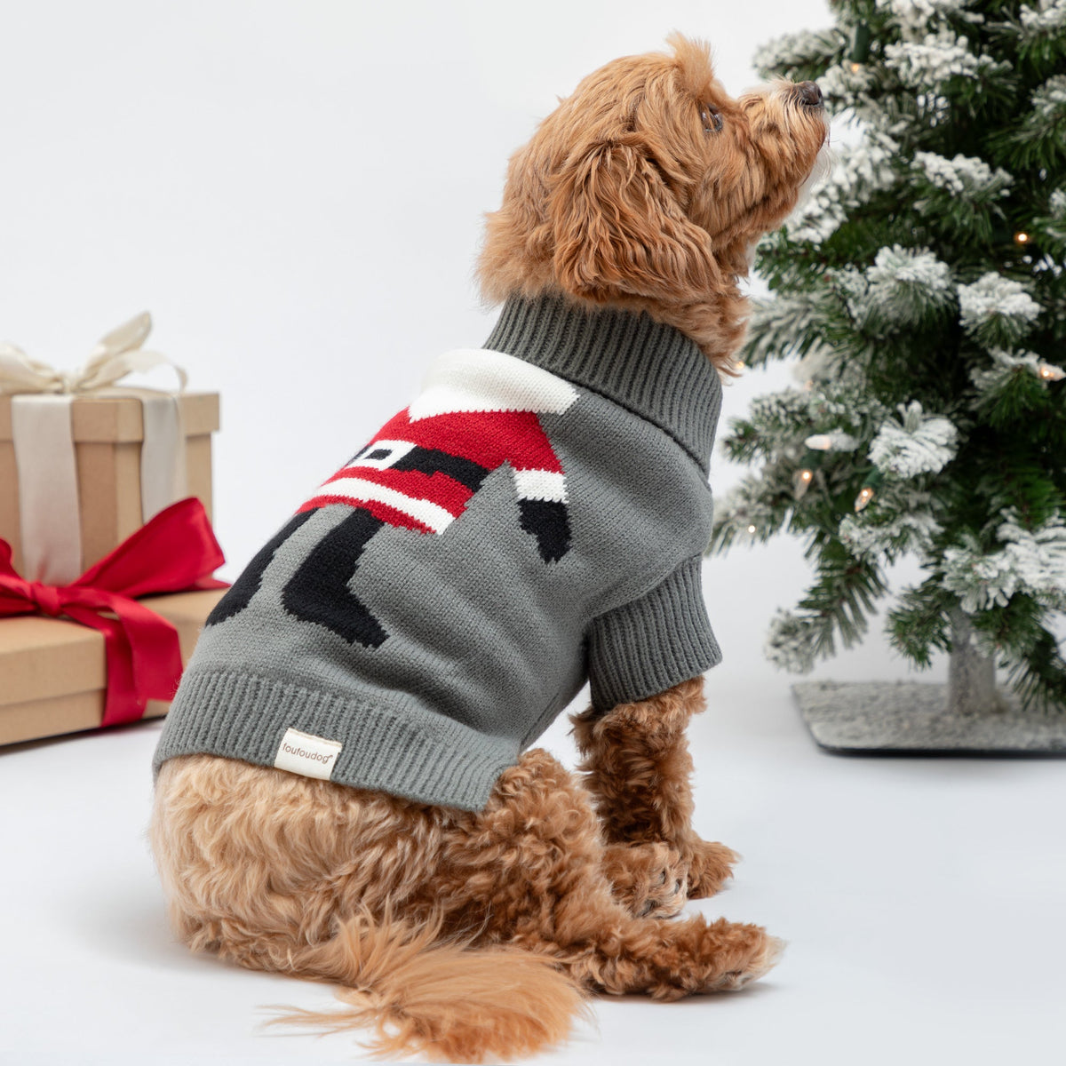 Holiday Pet Sweater – Santa, Gingerbread or Snowman