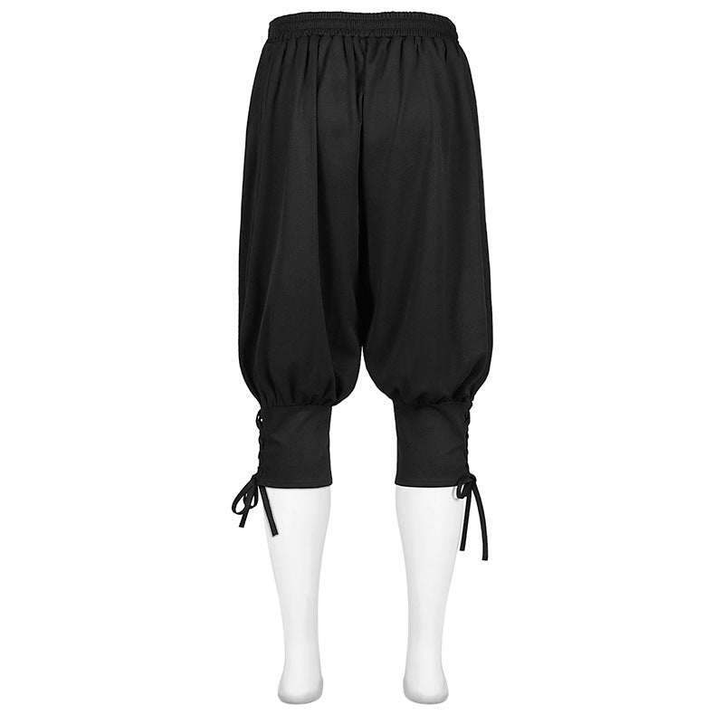 Men's Ankle-Strap Casual Trousers