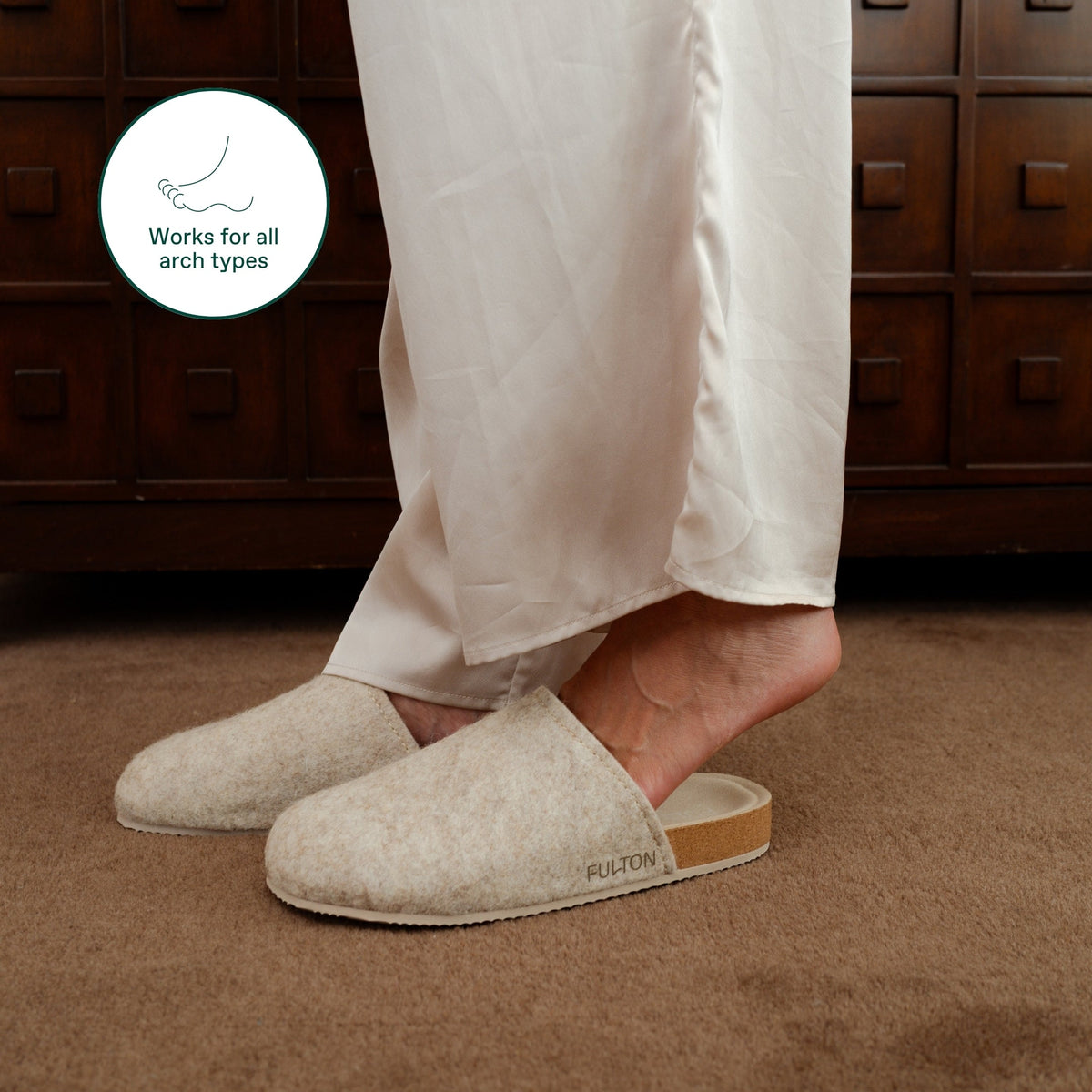 Cork Footbed House Shoes
