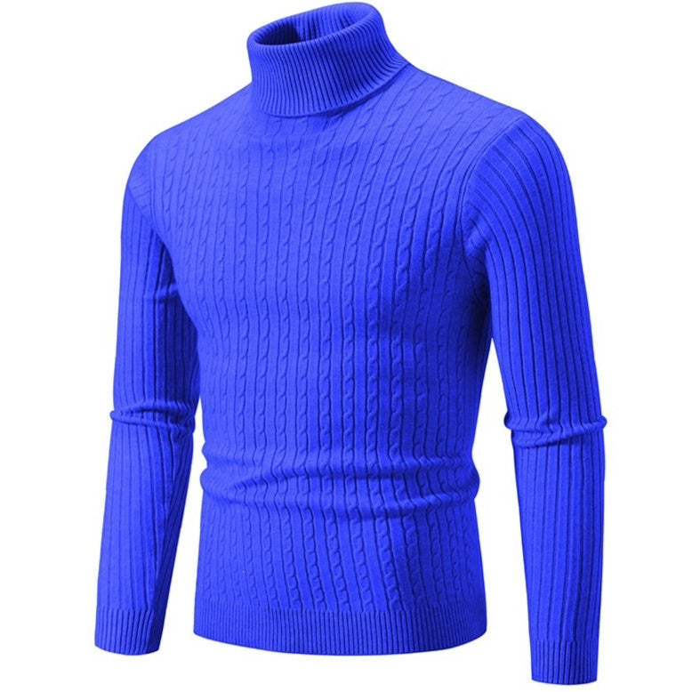Men's Twist-Knit Pullover Sweater
