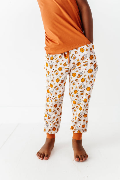 Pumpkin Spice Kids Jogger Set