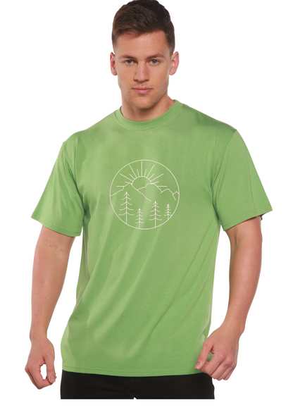 Nature Lover Hike Bamboo-Cotton Graphic Tee