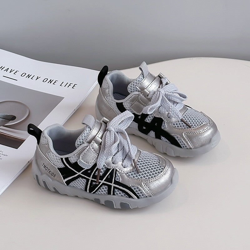 Kids' Soft-Sole Trainer Sneakers