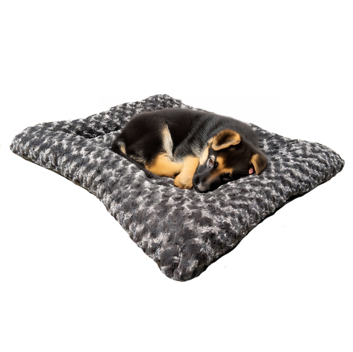 Bolstered Furvana Dog Bed – Cloud