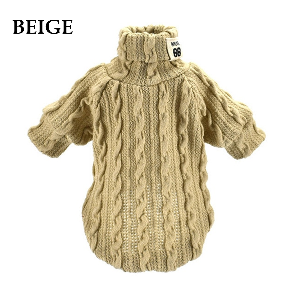 Knit Turtleneck Sweater for Small Dogs & Cats