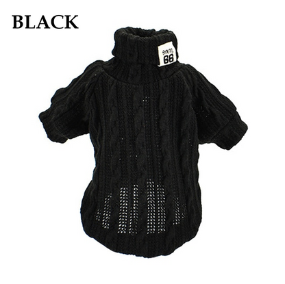 Knit Turtleneck Sweater for Small Dogs & Cats