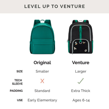 Kids' Neoprene Backpack with Velcro Patch Panel (Ages 3–12)