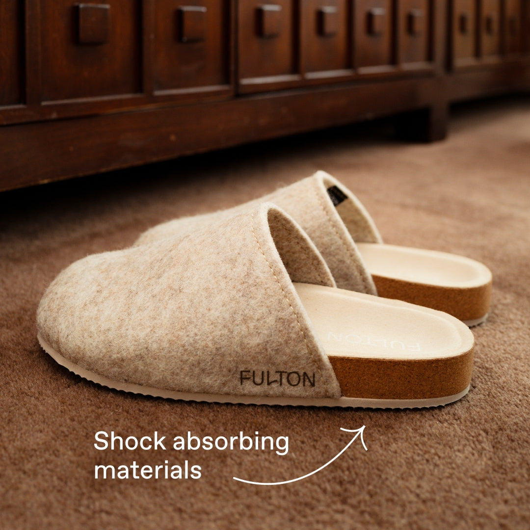 Cork Footbed House Shoes