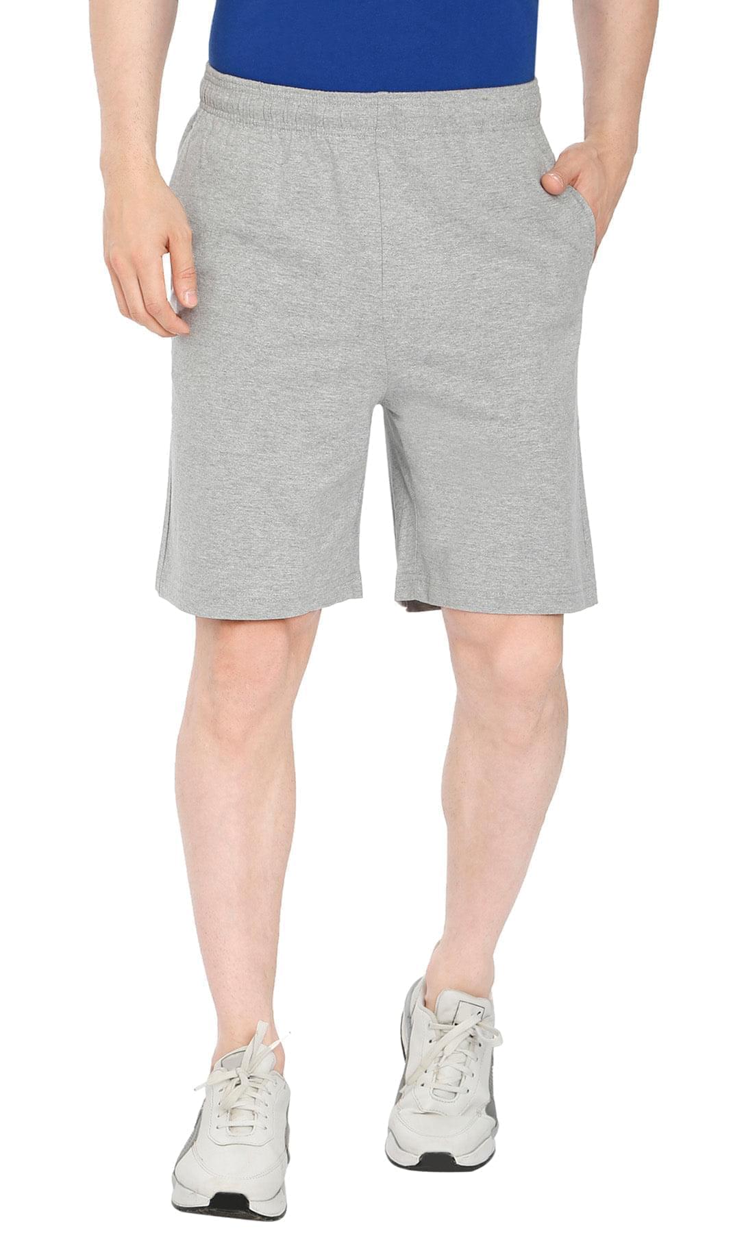 Men's Cotton Knit Shorts – Elastic Waist