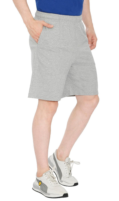 Men's Cotton Knit Shorts – Elastic Waist