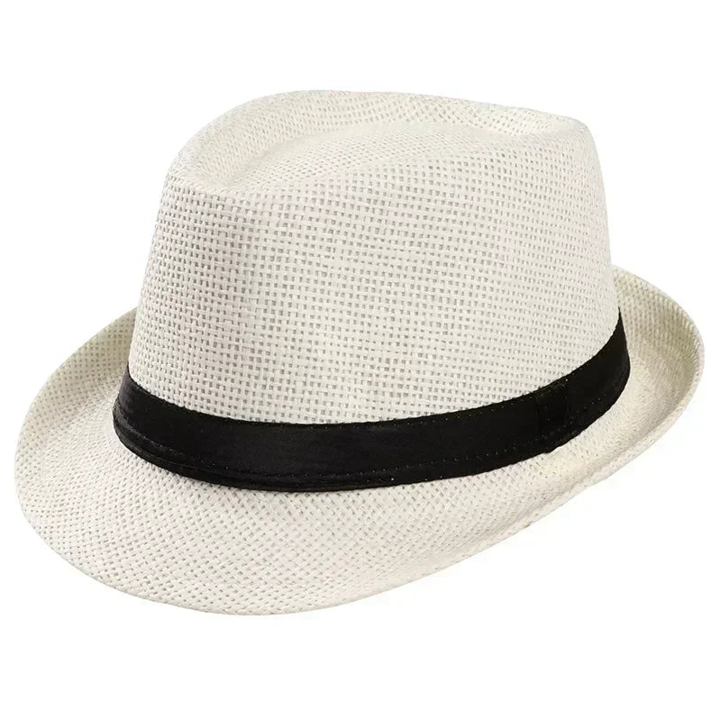 Foldable Wide-Brim Straw Sun Hat