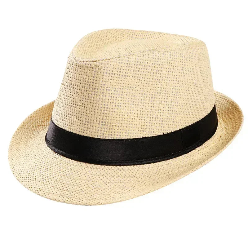 Foldable Wide-Brim Straw Sun Hat