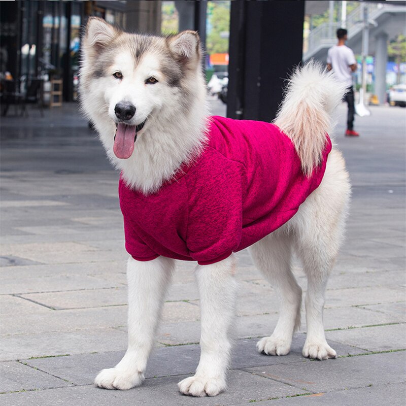Big Dog Fleece Winter Sweater, Sizes 3XL–9XL