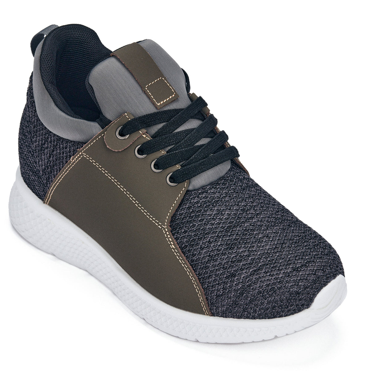 Men's Charcoal Elevator Sneakers