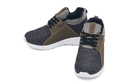 Men's Charcoal Elevator Sneakers