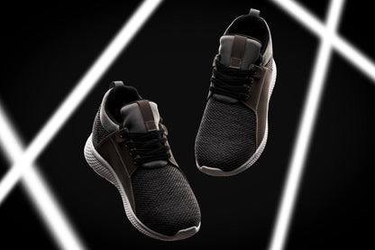 Men's Charcoal Elevator Sneakers