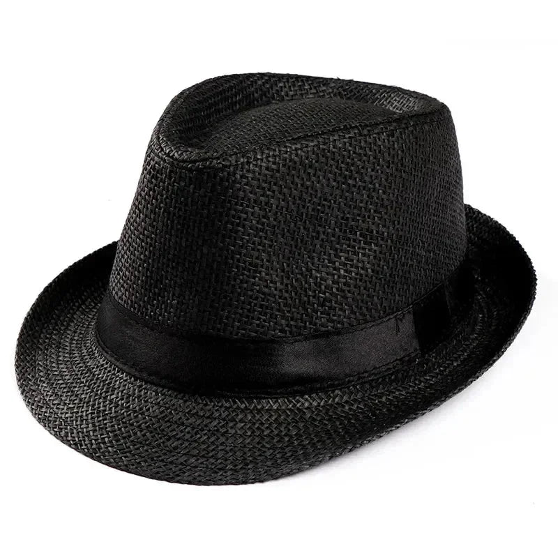 Foldable Wide-Brim Straw Sun Hat