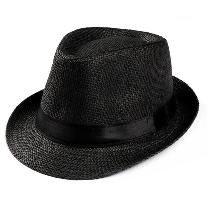 Foldable Wide-Brim Straw Sun Hat