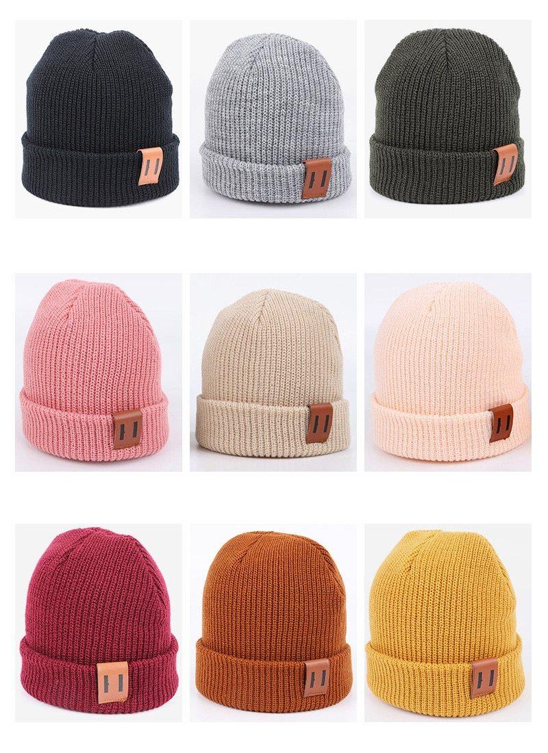 Kids' Warm Knit Beanie