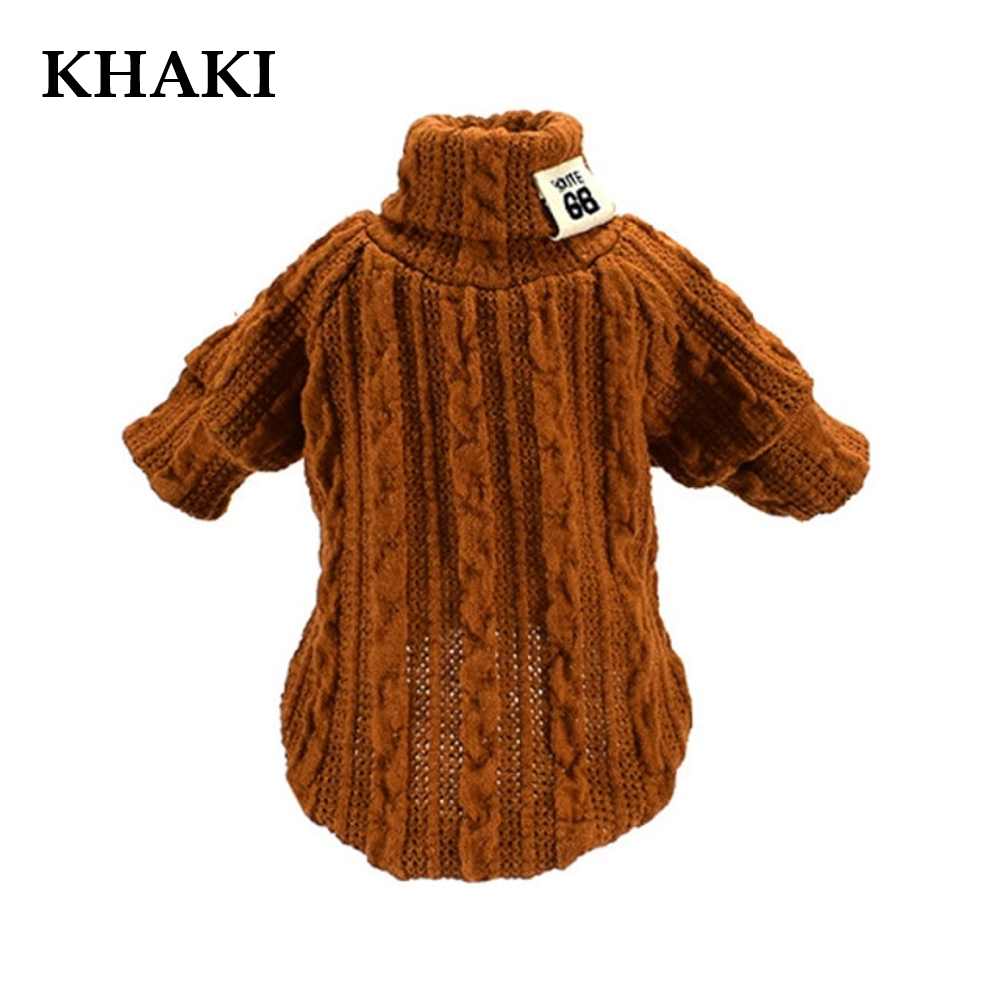 Knit Turtleneck Sweater for Small Dogs & Cats