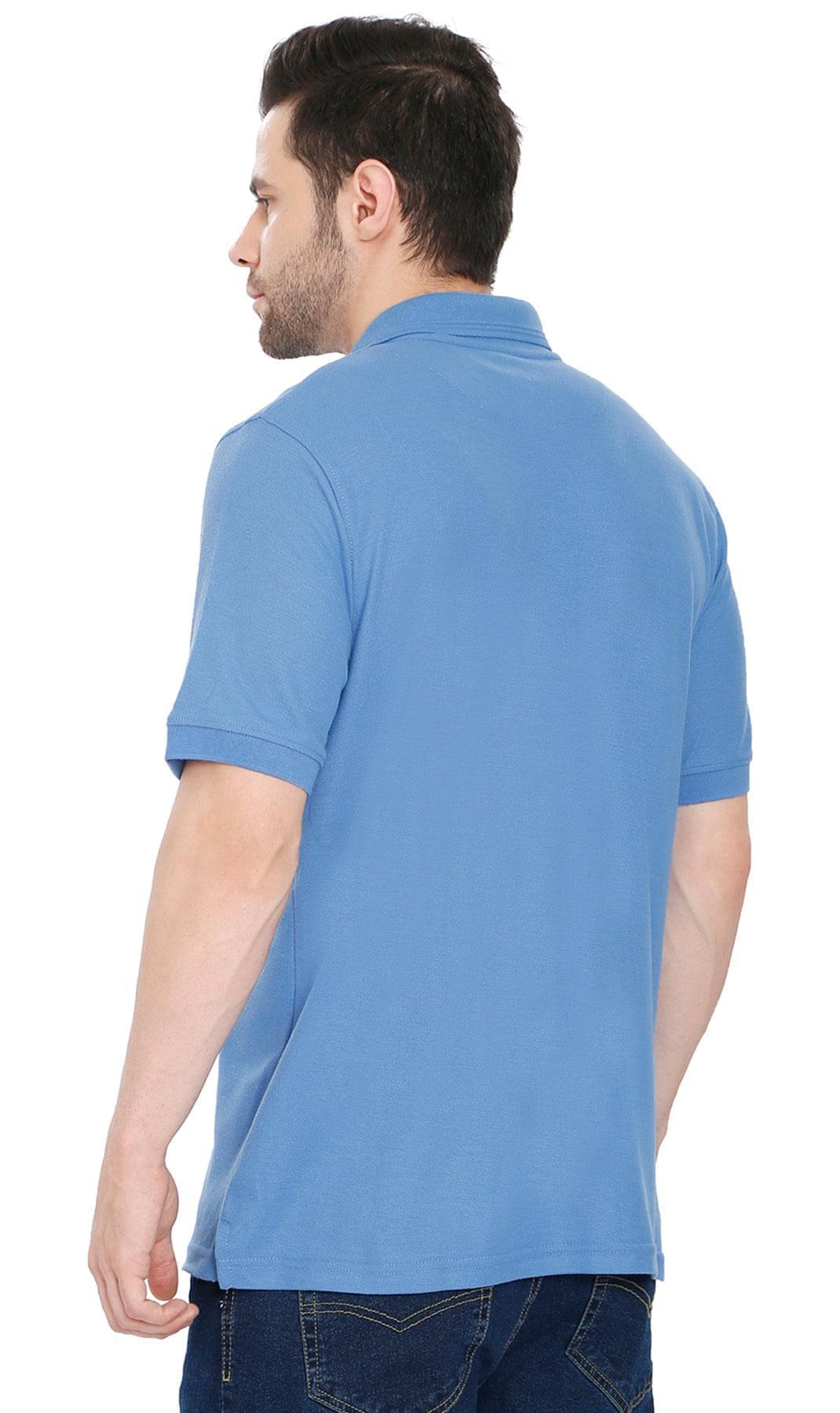 Men's Piqué Cotton-Blend Polo – Chest Pocket