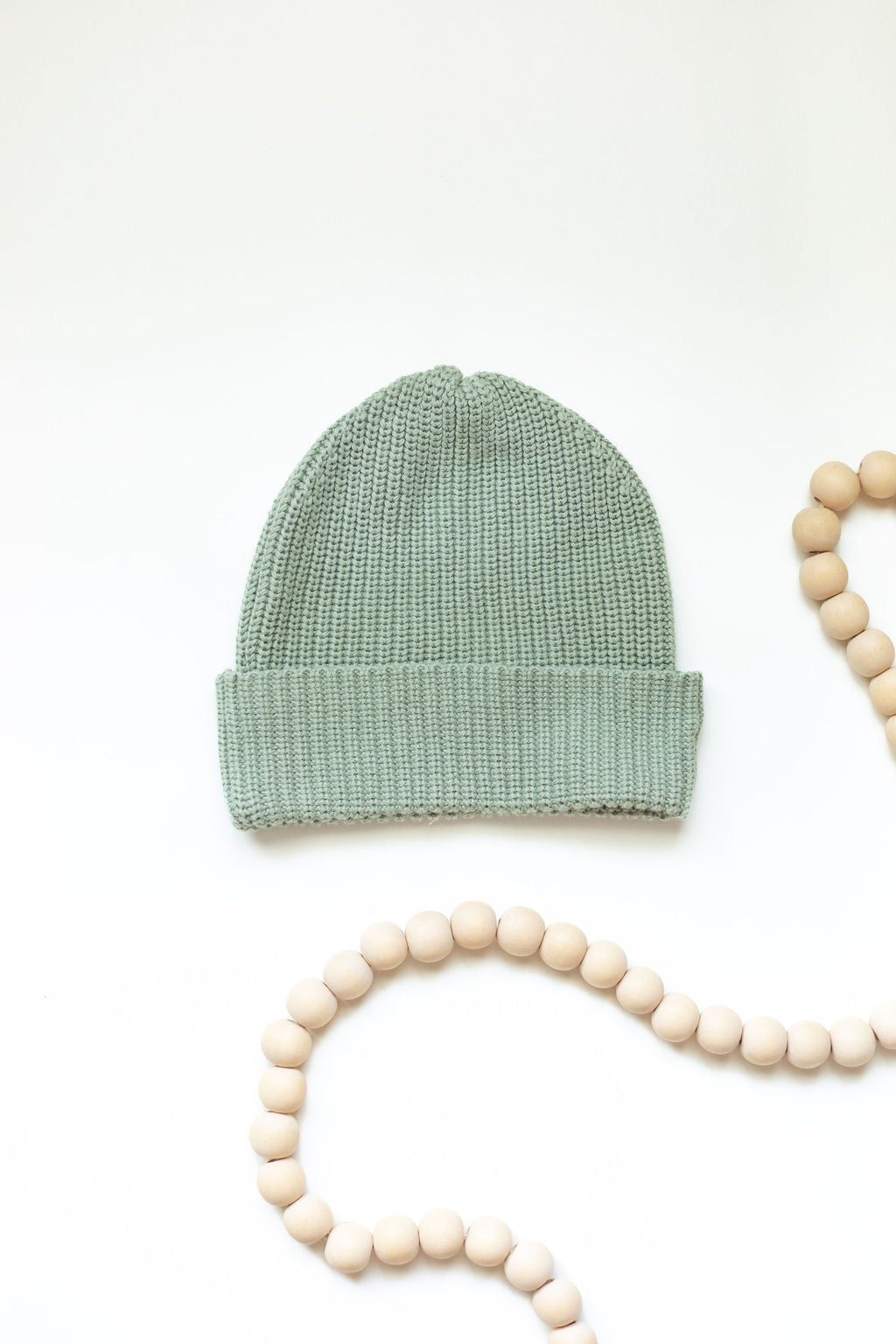 Organic Cotton Knit Beanie for Babies & Kids